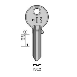 CLES PLATES ACIER KEYLINE S/IE2 J/IS-3D