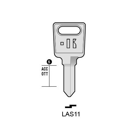 CLES PLATES ACIER KEYLINE S/LS14 J/LAS-4