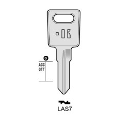 LAS7 - CLES PLATES ACIER KEYLINE S/LS9 J/LAS-6D