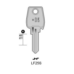 CLES PLATES ACIER KEYLINE S/LF16R J/LF-12