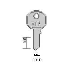 CLES PLATES ACIER KEYLINE S/PF1 J/PR-9