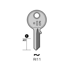 CLES PLATES ACIER KEYLINE S/RO21 J/RO-16D