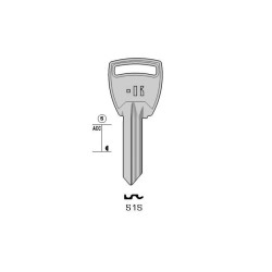 CLES PLATES ACIER KEYLINE S/SI1R J/SOFI-2I, SOFI-1I