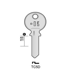 CLES PLATES ACIER KEYLINE S/TL1 J/TRI-7D
