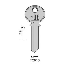 CLES PLATES ACIER KEYLINE S/TL3R J/TRI-11I