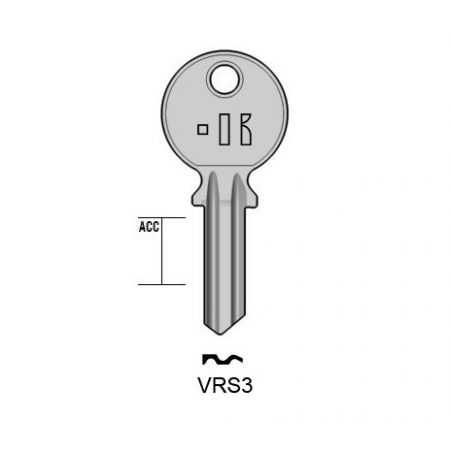VRS3 - CLES PLATES ACIER KEYLINE S/VAR4 J/JMA-3D