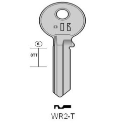 WR2-T - CLES PLATES ACIER KEYLINE S/WEI2 J/WEI-2