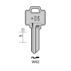 CLES PLATES ACIER KEYLINE S/WEI5 J/WEI-3