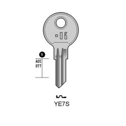 CLES PLATES ACIER KEYLINE S/YA4R J/YA11I