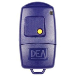 TELECOMMANDE DEA GOLD S1 433MHZ 1 TOUCHE JAUNE