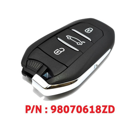 Clé Citroën C4 2010-2016, C4 Picasso 2013-2016, C4 Grand Picasso 2013-2016 avec Keyless