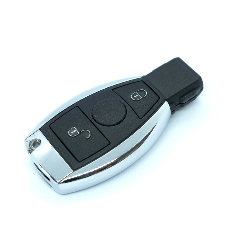 Clé pour Mercedes NEC et BGA 2 Boutons