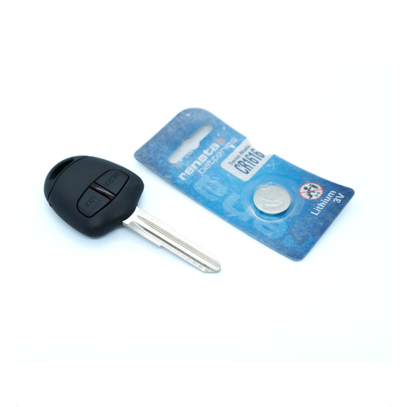 Clé Compatible pour Mitsubishi Lancer de 2009 à 2014 - Grandis de 2004 à 2011
