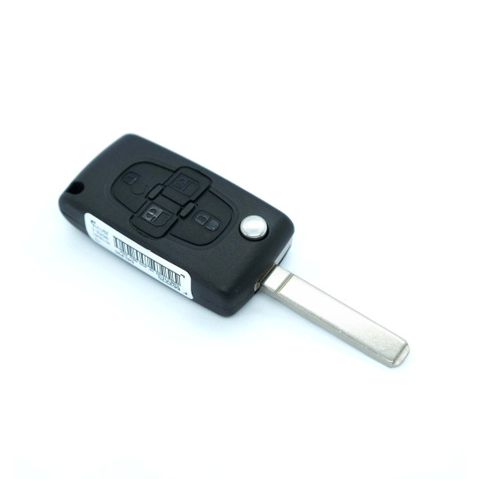 Clé Peugeot 1007 4 boutons 6554YK Refaire clé Peugeot 1007 2004 2009 Keyfirst KEYFIRST