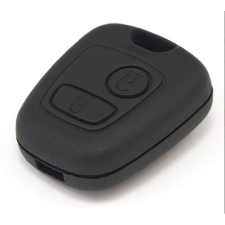 Clé Peugeot originale (OEM) 6554RA, 2 boutons, 433mhz, ID46, lame PG31
