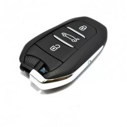 PCD-CIR101 - Télécommande Compatible Mains Libres Peugeot - Citroen - DS ID4A / 433 FSK / HU83 / Boutons Coffre