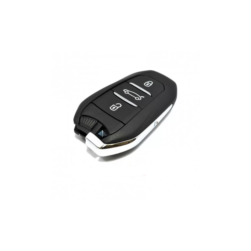 PCD-CIR101 - Télécommande Compatible Mains Libres Peugeot - Citroen - DS ID4A / 433 FSK / HU83 / Boutons Coffre