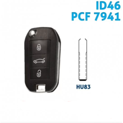 Teclas de pitido del mando a distancia Peugeot| Citroen 208 - 508 - 2008 - 3008 - C4 CACTUS (2012-2018)| P/N 1608504480