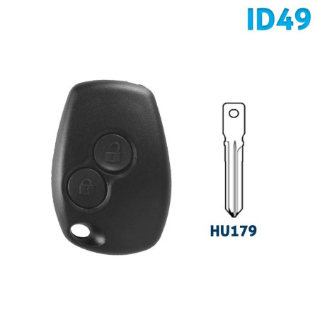 Télécommande Renault - Dacia - Opel 2014-2020 ID49 HU179 Télécommande Renault - Dacia - Opel 2014-2020 ID49 HU179