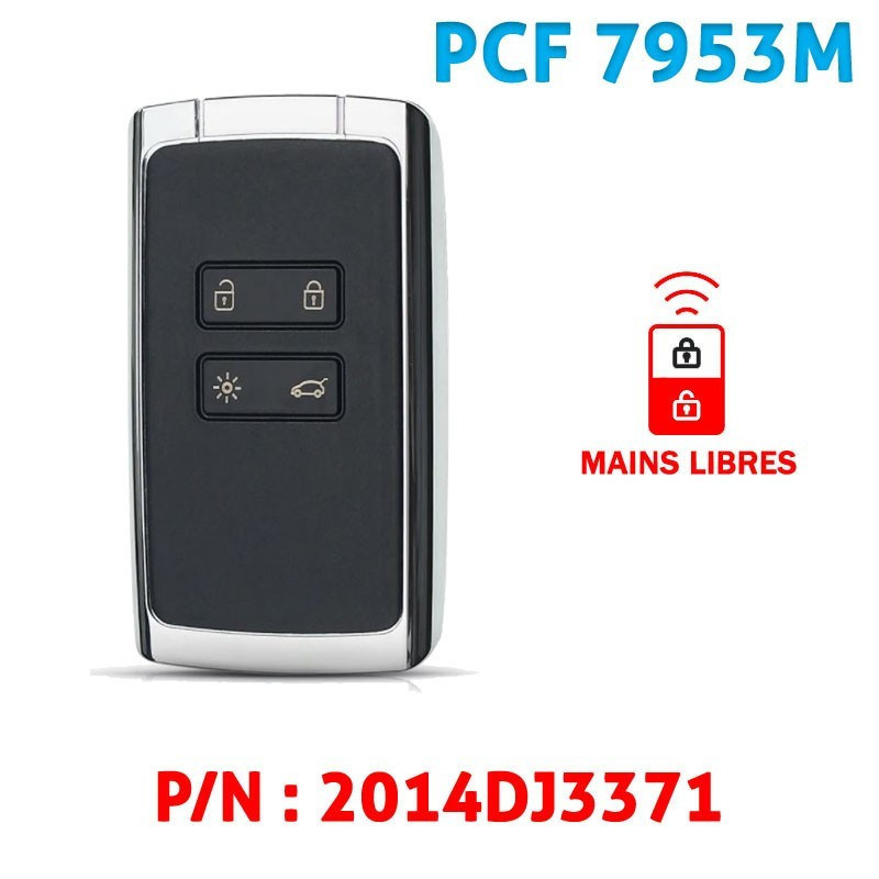 Carte Mains Libres  Renault Espace 5 de 2015 à 2021