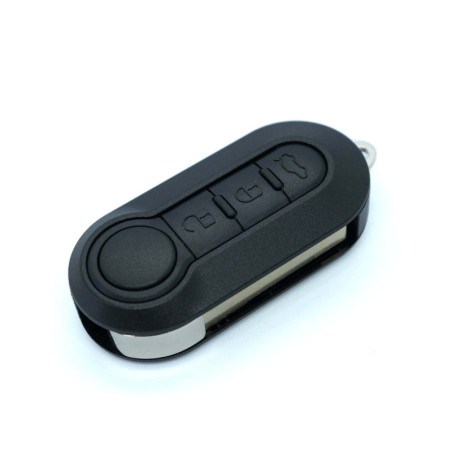 Clé adaptable Keyfirst compatible pour Fiat Qubo de 2008 à 2020