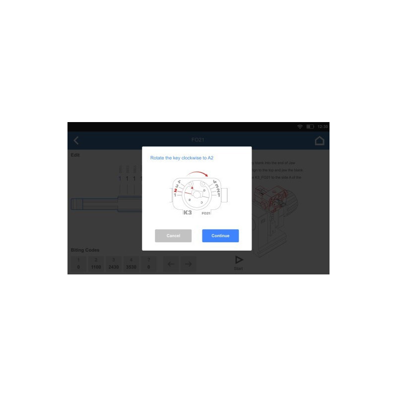 copy of MACHINE A CLES ELECTRONIQUE XTOOL KNC91 ANYCUT CLES AUTO LASER AVEC ETAUX K1/K2