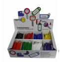 Porte étiquettes couleur panachés - 200 pièces Porte étiquettes couleur panachés - 200 pièces