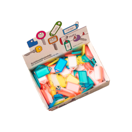 Etiquettes fluo tag - Boite de 100