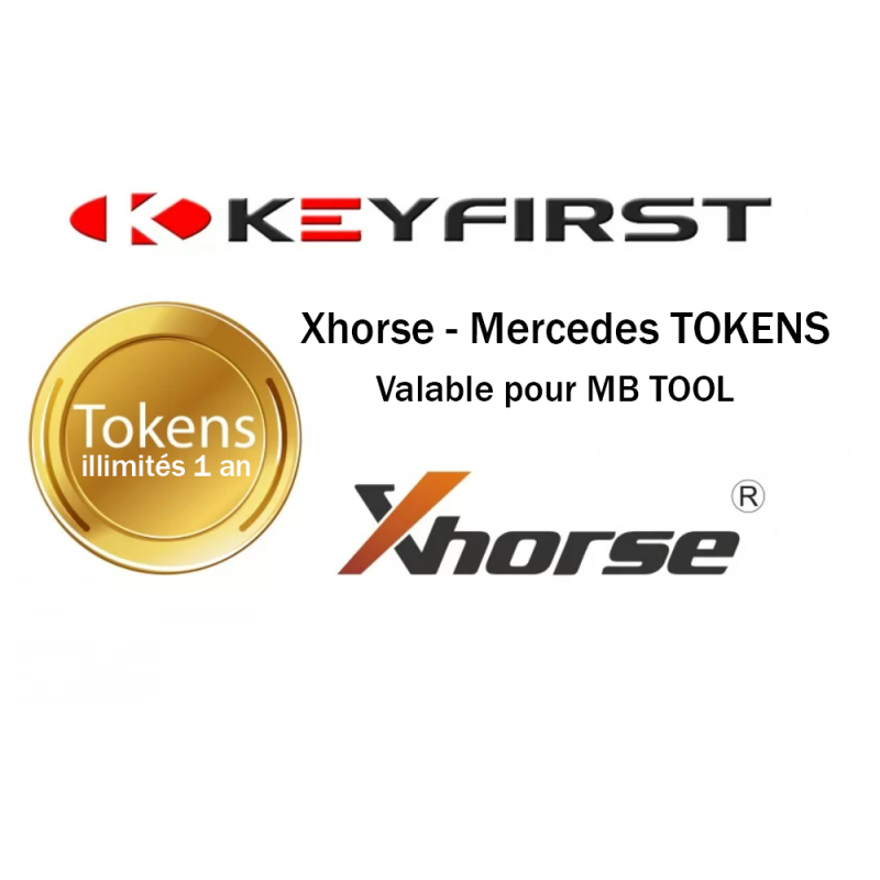 XHORSE Mercedes-Benz™ Unlimited Tokens 1Y