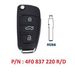 Audi A6 clave | 2004 - 2009 | rehacer clave Audi A6 | ¿Barato| 4F0837220M/T | Keyfirst
