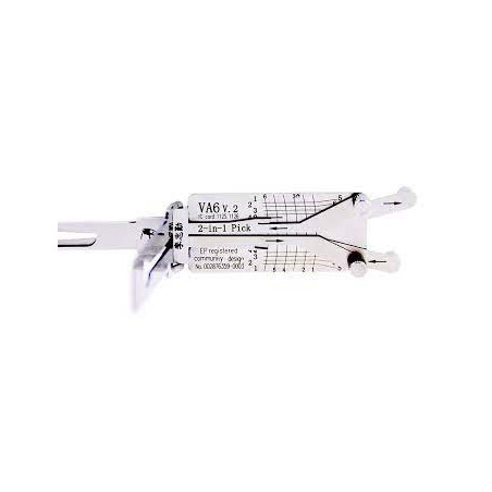 VA6 LISHI Hooker - PSA / TOYOTA / RENAULT / OPEL / NISSAN