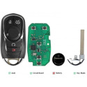 IKEY03 - AUTEL IKEYOL005AL - Clé Smart Key Universelle 5 Boutons pour Opel IKEY03 - AUTEL IKEYOL005AL - Clé Smart Key Universelle 5 Boutons pour Opel
