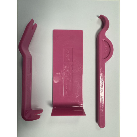 CGP6 - Outils de démontages garnitures de portes - 4 accessoires 