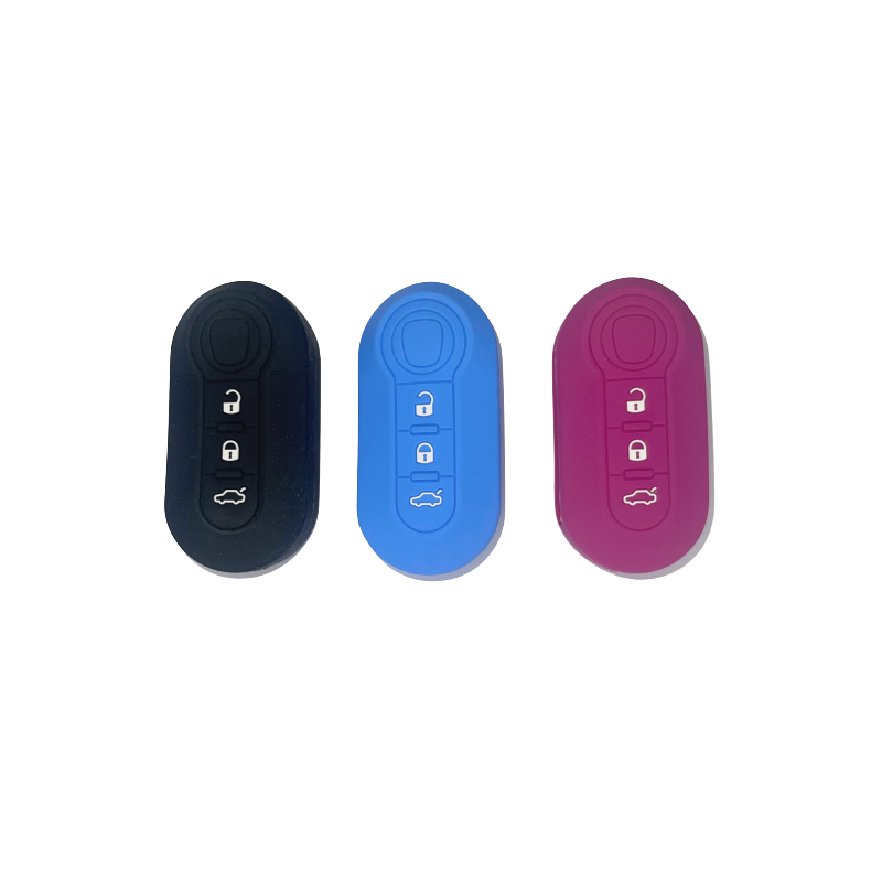 Housse Silicone 3 Boutons Compatible pour Clé Peugeot Citroen