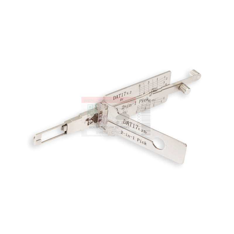 Crocheteur DAT17 - ORIGINAL LISHI - Compatible pour serrures Subaru