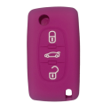 Housse Silicone 3 Boutons Compatible pour Clé Rétractable Peugeot Citroen Housse Silicone 3 Boutons Compatible pour Clé Rétractable Peugeot Citroen