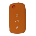 Housse Silicone 3 Boutons Compatible pour Clé Rétractable VW - Skoda - Seat - Audi Housse Silicone 3 Boutons Compatible pour Clé Rétractable VW - Skoda - Seat - Audi