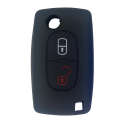 Housse Silicone 2 Boutons Compatible pour Clé Rétractable Peugeot Citroen Housse Silicone 2 Boutons Compatible pour Clé Rétractable Peugeot Citroen