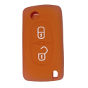 Housse Silicone 2 Boutons Compatible pour Clé Rétractable Peugeot Citroen Housse Silicone 2 Boutons Compatible pour Clé Rétractable Peugeot Citroen