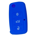 Housse Silicone 3 Boutons Compatible pour Clé Rétractable VW - Skoda - Seat - Audi Housse Silicone 3 Boutons Compatible pour Clé Rétractable VW - Skoda - Seat - Audi