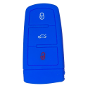 Housse Silicone 3 Boutons Compatible pour Clé Rétractable VWPassat Housse Silicone 3 Boutons Compatible pour Clé Rétractable VWPassat