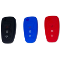 Housse Silicone 3 Boutons Compatible pour Clé Rétractable Ford Housse Silicone 3 Boutons Compatible pour Clé Rétractable Ford