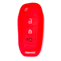 Housse Silicone 3 Boutons Compatible pour Clé Rétractable Ford Housse Silicone 3 Boutons Compatible pour Clé Rétractable Ford