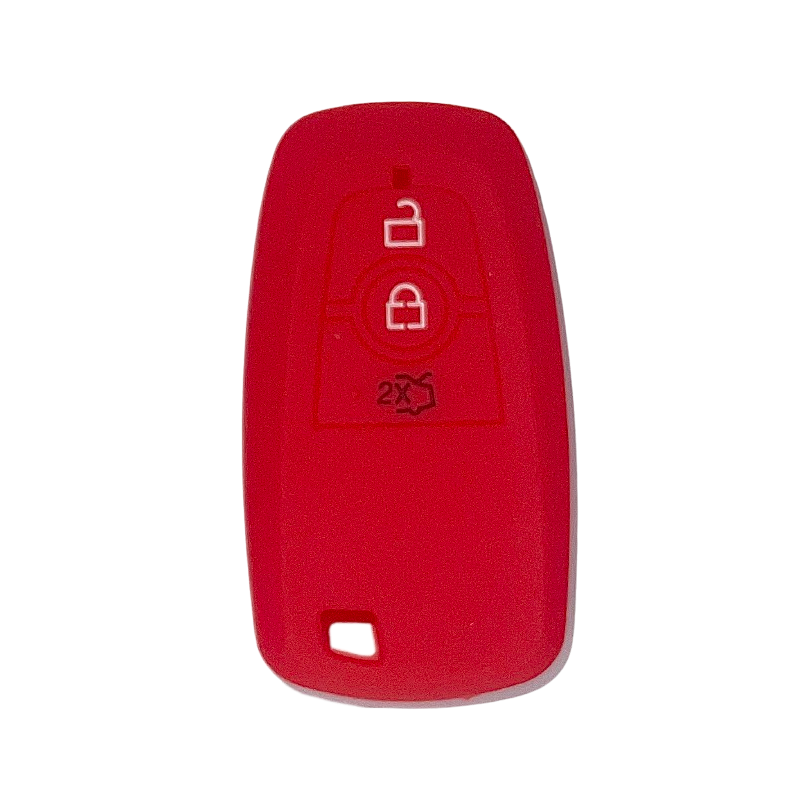 Housse Silicone 3 Boutons Compatible pour Clé Ford Main libres