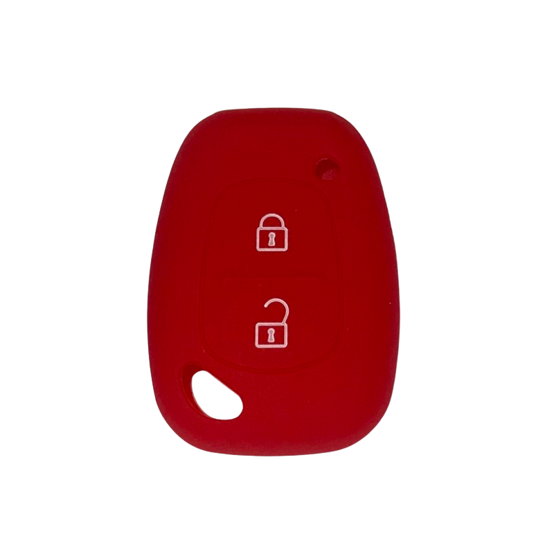 Housse Silicone 2 Boutons Compatible pour Clé Renault 