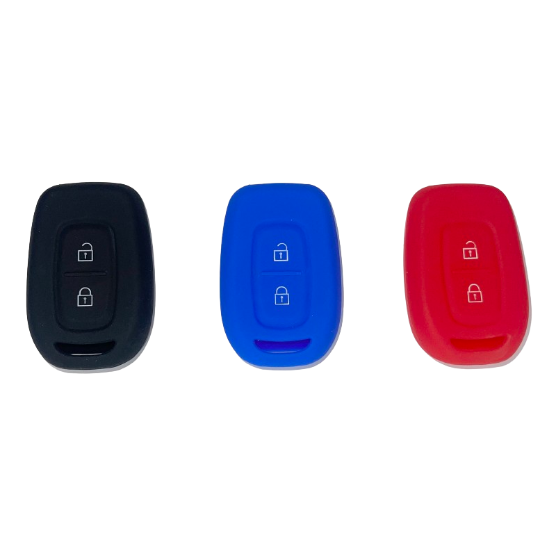 Housse Silicone 2 Boutons Compatible pour Clé Dacia - Renault - Dacia - Nissan 