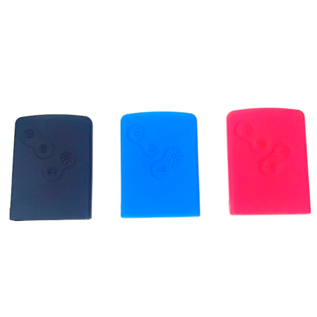 Housse Silicone 4 Boutons Compatible pour Carte Renault Housse Silicone 4 Boutons Compatible pour Carte Renault