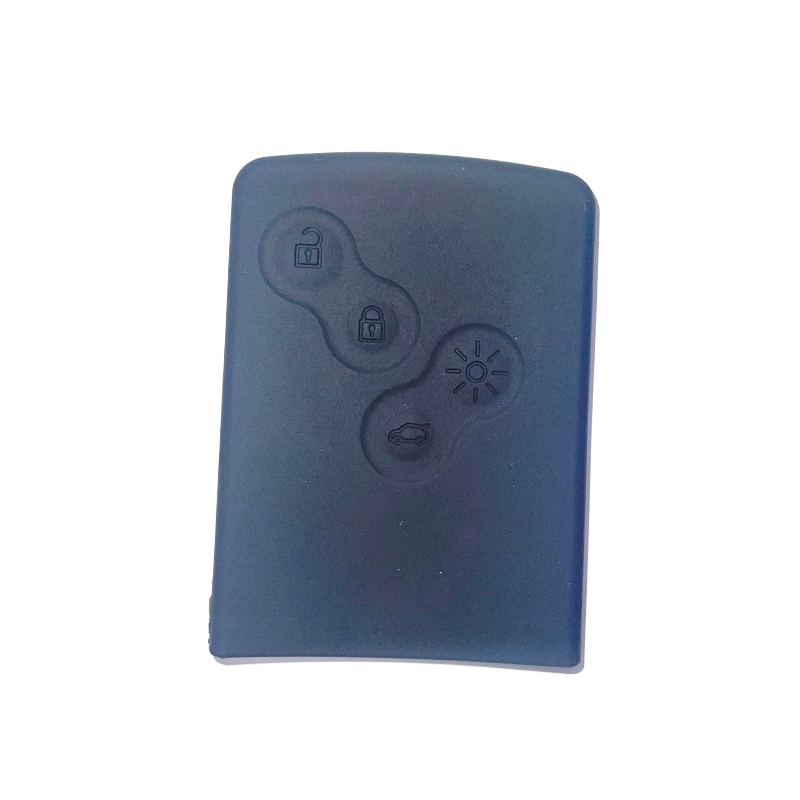 Housse Silicone 4 Boutons Compatible pour Carte Renault 