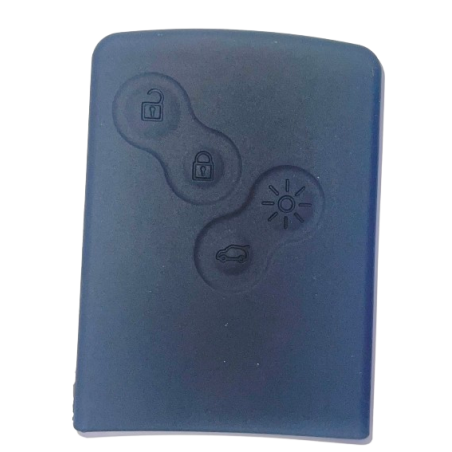 Housse Silicone 4 Boutons Compatible pour Carte Renault Housse Silicone 4 Boutons Compatible pour Carte Renault
