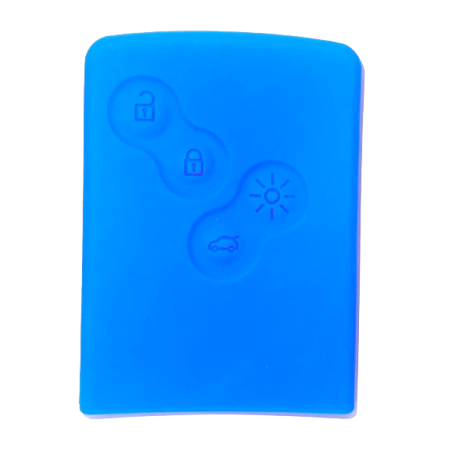 Housse Silicone 4 Boutons Compatible pour Carte Renault Housse Silicone 4 Boutons Compatible pour Carte Renault
